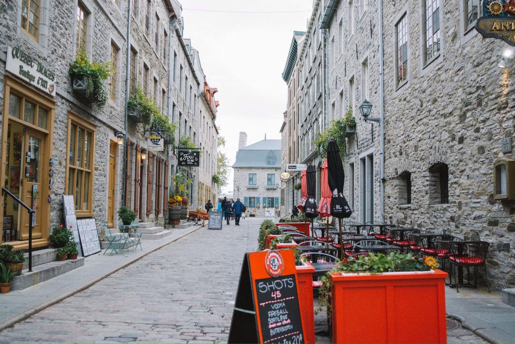 Quebec city old town
