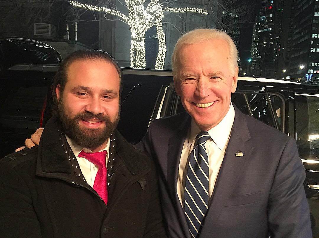 Biden and Charles Limousine