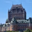 chateau frontenac in Quebec City on a sunny summer day