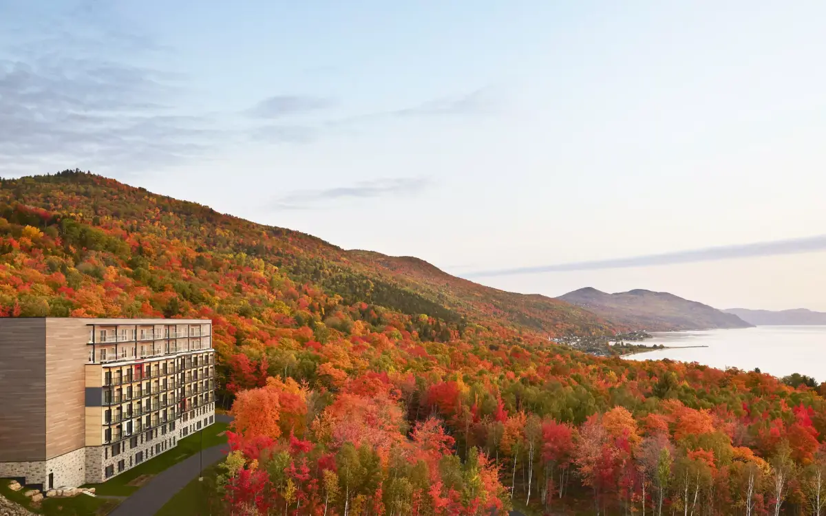 Club Med Québec-Charlevoix in the fall The nature filled views of Club Med Québec-Charlevoix in the fall. Credit: Tourisme Charlevoix